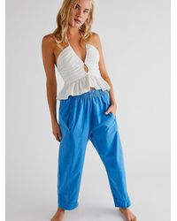 Free People Cotton Walk On Fire Pant By Endless Summer in Green | Lyst