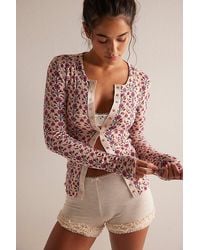 Intimately By Free People - Going Places Printed Cardi By - Lyst