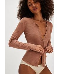 Free People - Going Places Cardi - Lyst