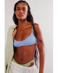 Free People - Scooped Out Mesh Bra - Lyst