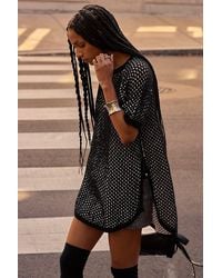 Free People - Kiki Reversible Sweater Tunic - Lyst