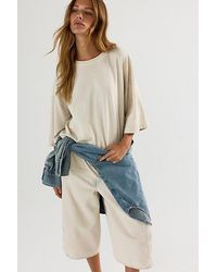 Free People - Perfect Oversized Tee - Lyst