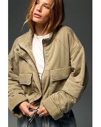 Free People - Wes Washed Jacket - Lyst