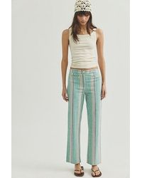 Free People - Penelope Striped Pant - Lyst