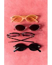 Free People - Oh Hello Round Sunglasses - Lyst