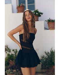 Free People - Bliss Beauty Mini Dress - Lyst