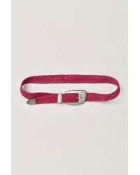 Free People Dover Suede Belt | Lyst