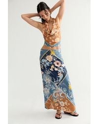 Free People - Dazzled Maxi Skirt Set - Lyst