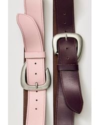 Free People - Charlie Leather Belt - Lyst