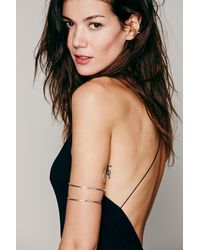 Free People Low Back Seamless Playsuit By Intimately - Black