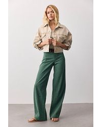 Free People - Time Flies Low-Rise Clean Trousers - Lyst