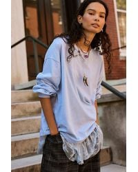 Free People - Perfect Oversized Long Sleeve Top - Lyst