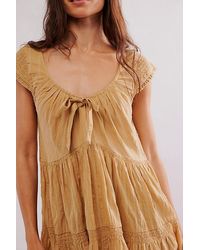 Free People - Love Me Smocked Tunic - Lyst