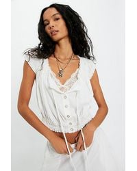 Free People - We The Free Belly Blouse - Lyst
