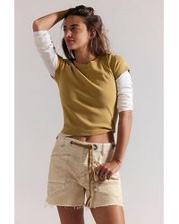 Free People - Atlas Crew Tee - Lyst