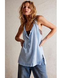 Free People - Love Language Solid Tank Top - Lyst