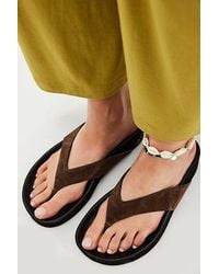 Jeffrey Campbell - Fiona Footbed Sandals By - Lyst