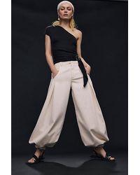 Free People - Essential Lotus Balloon Jeans - Lyst