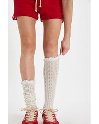 Free People - Misty Net Pointelle Tall - Lyst
