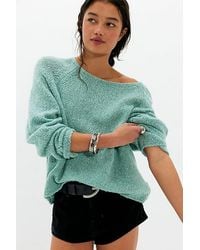 Free People - Shoreline Softspun Knit Pullover - Lyst