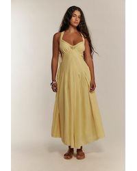 free-est - Vivi Cotton Midi Dress By - Lyst