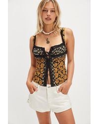 Free People - Love Me Not Printed Tank Top - Lyst