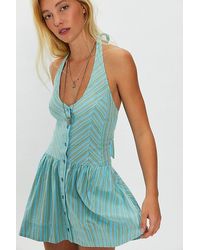 Free People - Clean Break Mini Dress - Lyst
