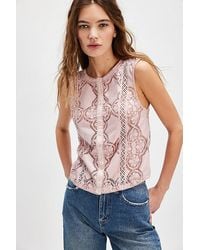 Free People - Jae Knit Top - Lyst