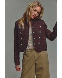 Free People - Ryland Band Jacket - Lyst