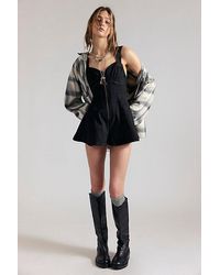 Free People - Delancey Flare Romper - Lyst