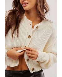 Free People - Lila Cardi At In Evening Cream, Size: Xs - Lyst