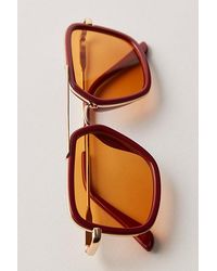Free People - Luna Classic Tinted Aviator Sunglasses - Lyst