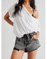 Free People Just Chill Tee - White