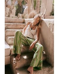 Free People - Day's End Stripe Pants - Lyst