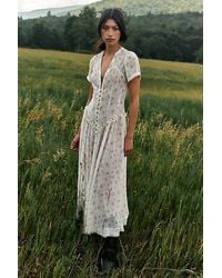 Free People - Falling Petals Maxi Dress - Lyst