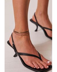 Free People - Everything I Wanted Anklet At In Gold Coral - Lyst
