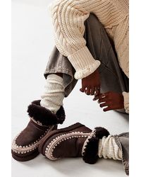 Mou - Glacier Boots At Free People In Mocha, Size: Eu 37 - Lyst