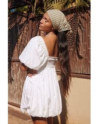 Free People - Lotus Paisley Print Bandana At In Sage Combo - Lyst