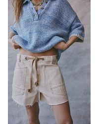 Free People - Moxie Barrel Shorts - Lyst