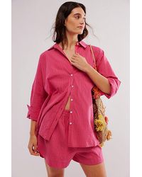 Free People - Cloud Nine Lounge Shirt - Lyst