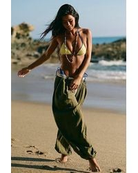 free-est - Volare Linen Balloon Pants By - Lyst