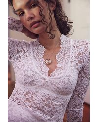 Intimately By Free People - All Day Lace Long Sleeve - Lyst