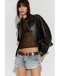 One Teaspoon - Dukes Low-Waist Denim Shorts - Lyst