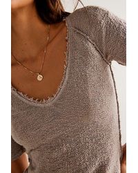 Free People - Francis Tee At Free People In Jackrabbit, Size: Large - Lyst