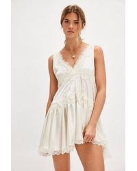 Free People - In This Groove Mini Slip - Lyst