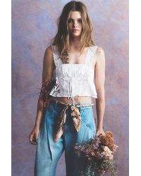 Free People - So Silk Printed Bandana - Lyst