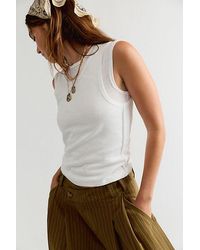 Free People - Tinsley Twofer Short Sleeve Top - Lyst