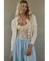 Free People - Sloane Cashmere Cardigan - Lyst