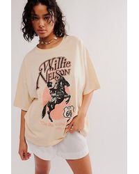 Daydreamer - Willie Nelson Route 66 One-size Tee - Lyst