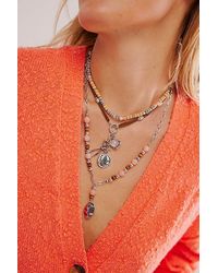 Free People - Protagonist Layered Necklace - Lyst